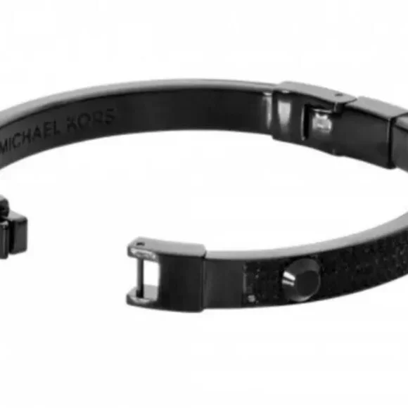 Michael Kors Women's Heritage Pave Bracelet Black